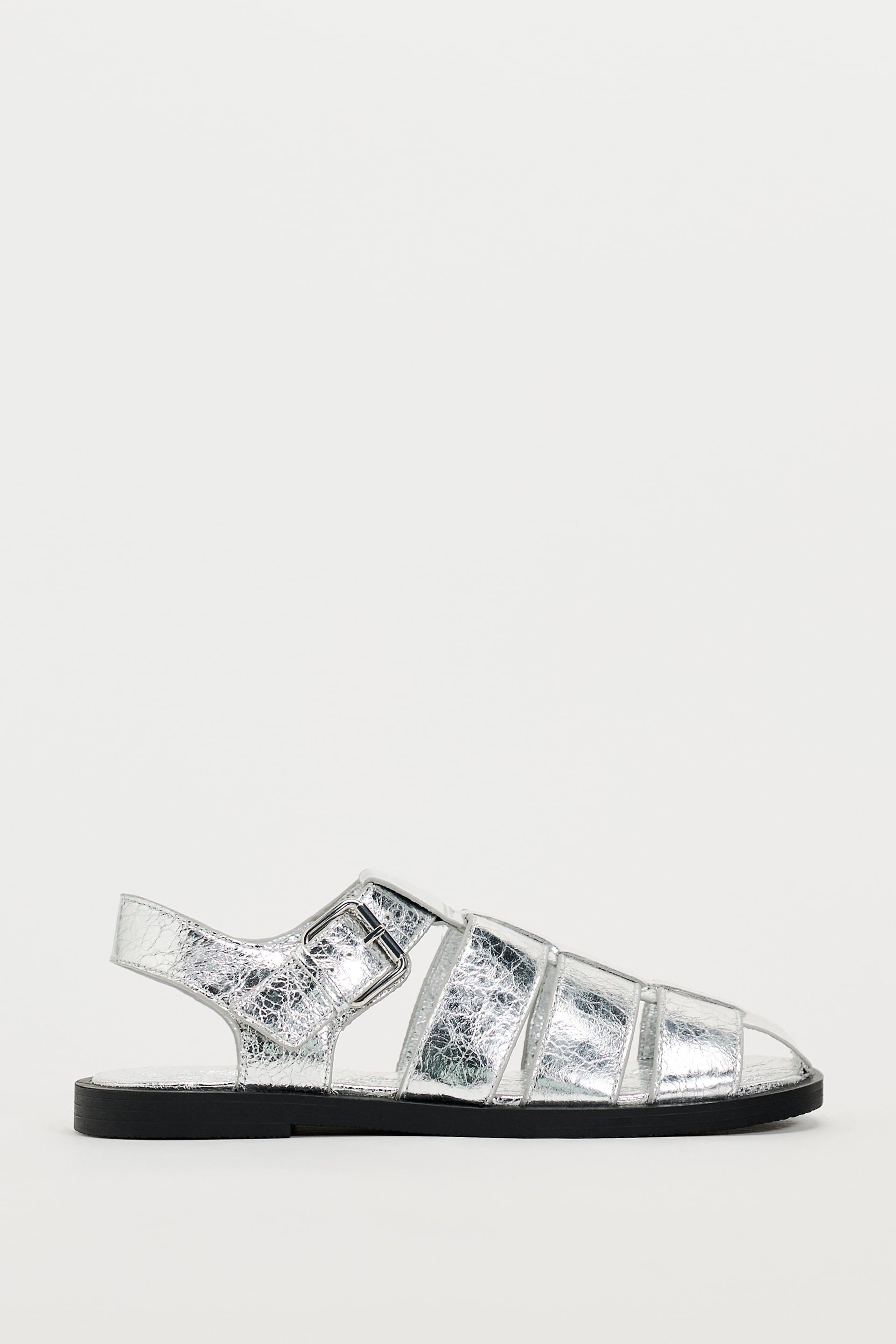 Metallic Sandals