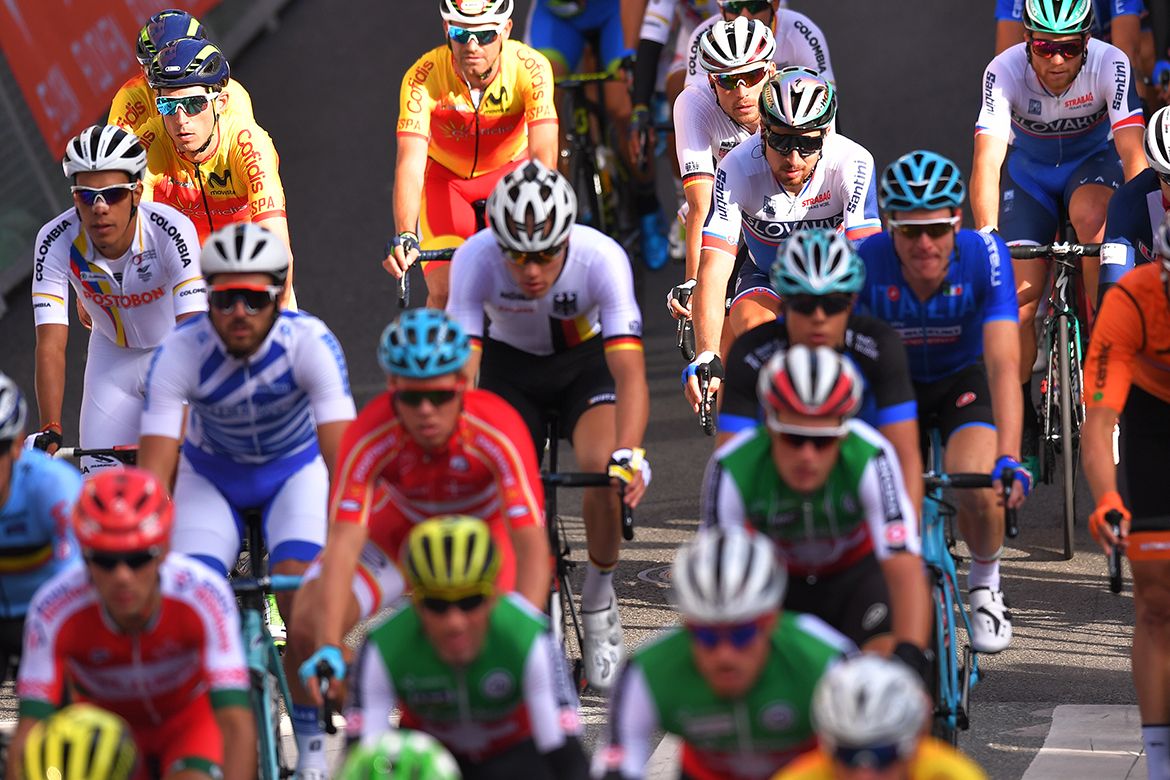 The elite men's road race at the UCI Road World Championships in Bergen, Norway