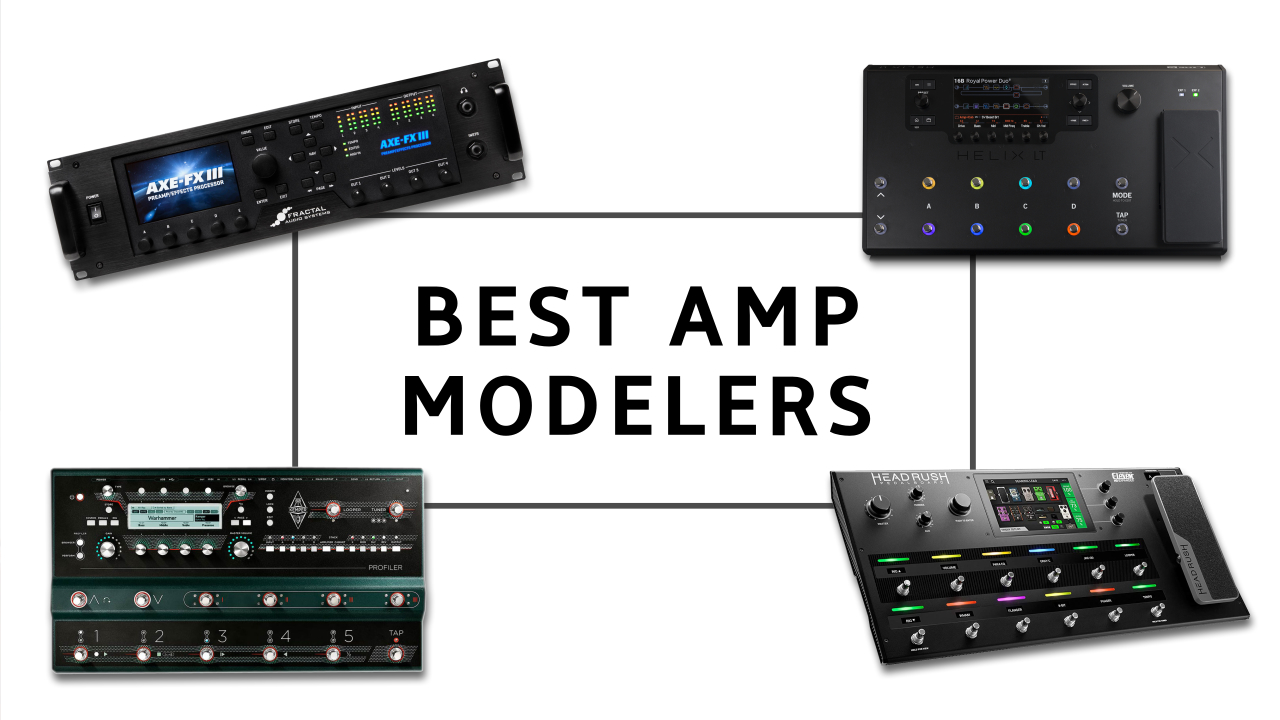 Best amp modelers 2021 rackmounted and floorboard options for every