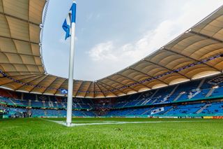Volksparkstadion is the home of Hamburger SV.