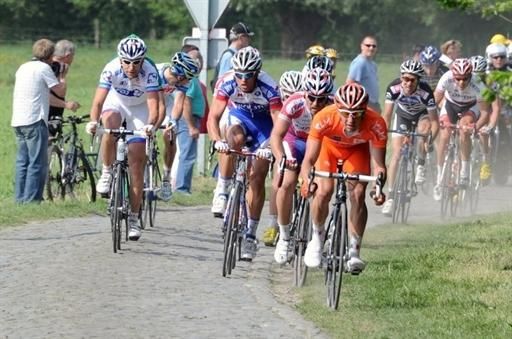 Riders faced sections of pave' on stage 2
