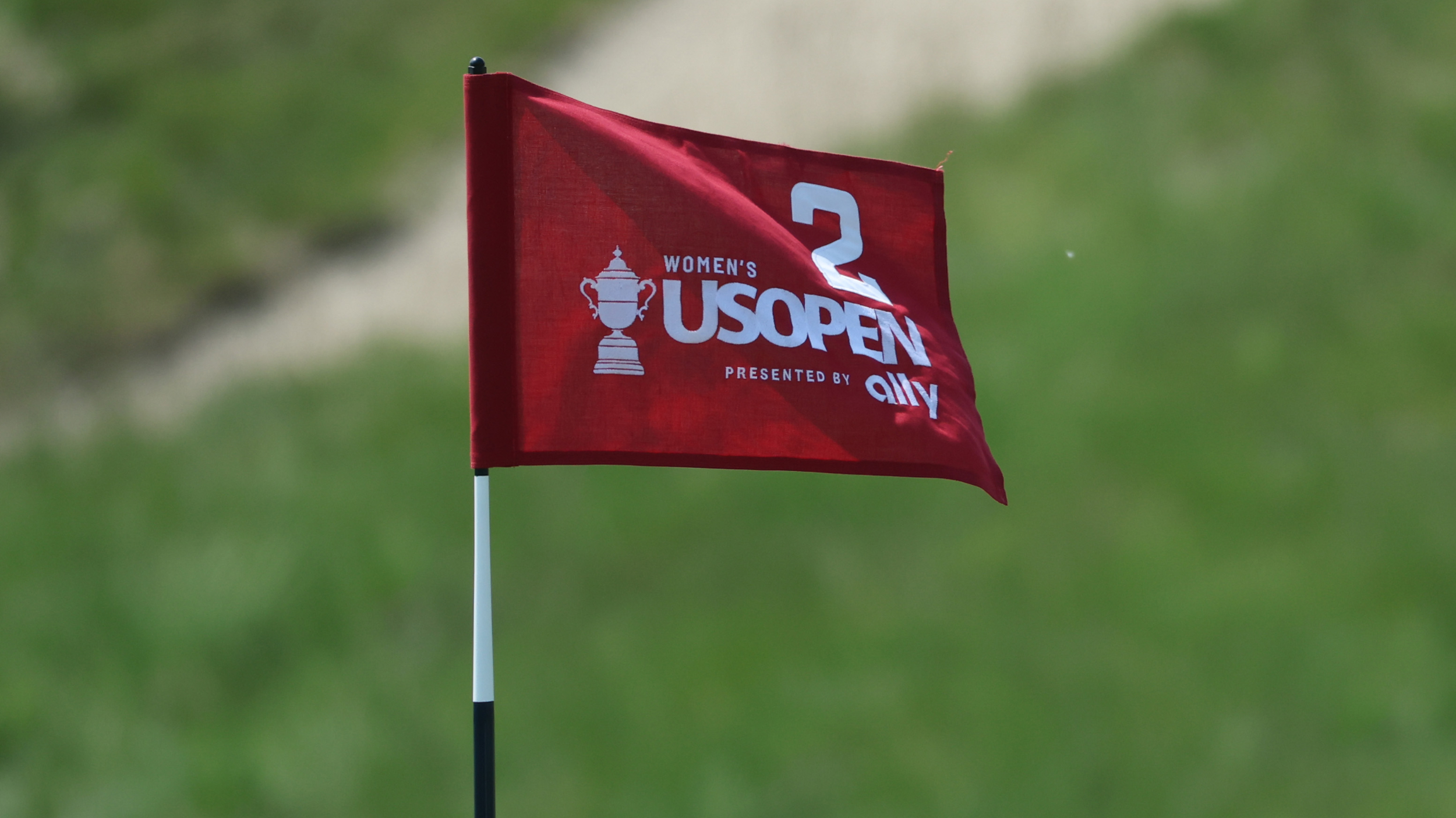 A US Women's Open flag