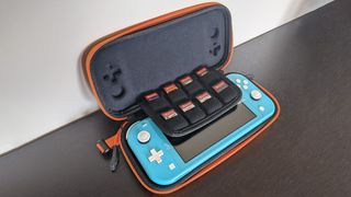 Nintendo Switch Lite in case