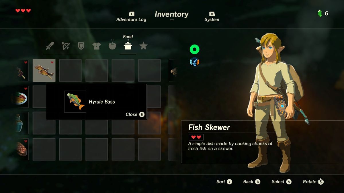 The Legend Of Zelda Breath Of The Wild Best Recipes 