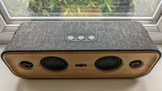 House of Marley get Together 2 review: speaker from above on a windowsill