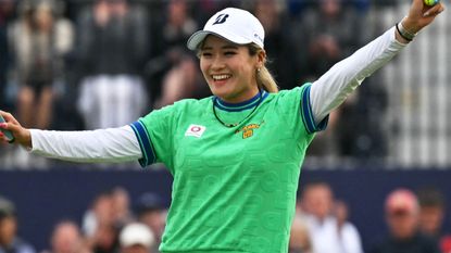 Shiho Kuwaki at the AIG Women's Open 