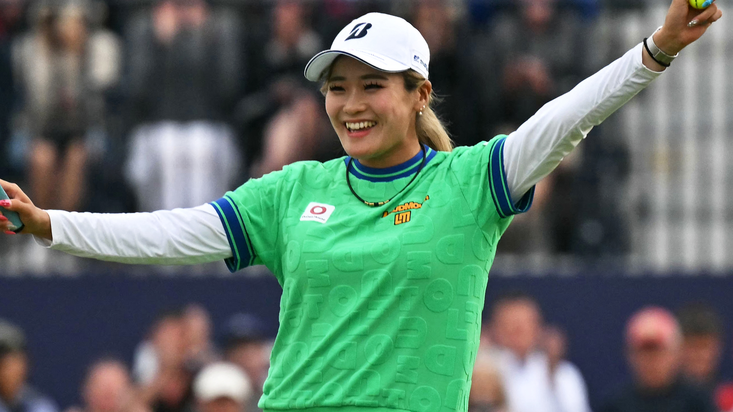 Shiho Kuwaki at the AIG Women's Open  