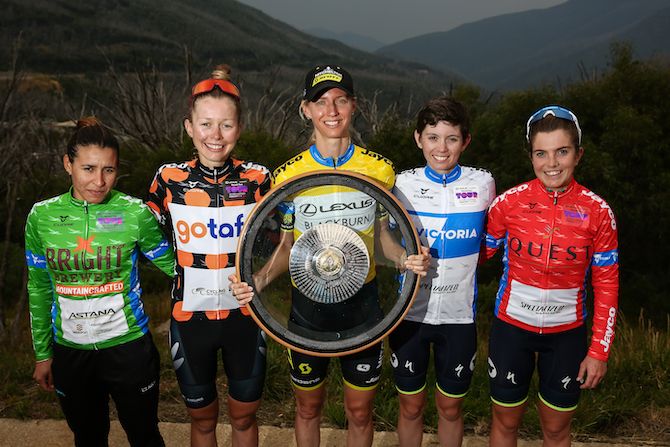 The final jersey winners at the 2020 Herald Sun Tour
