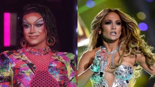Mia Starr and JLo side by side