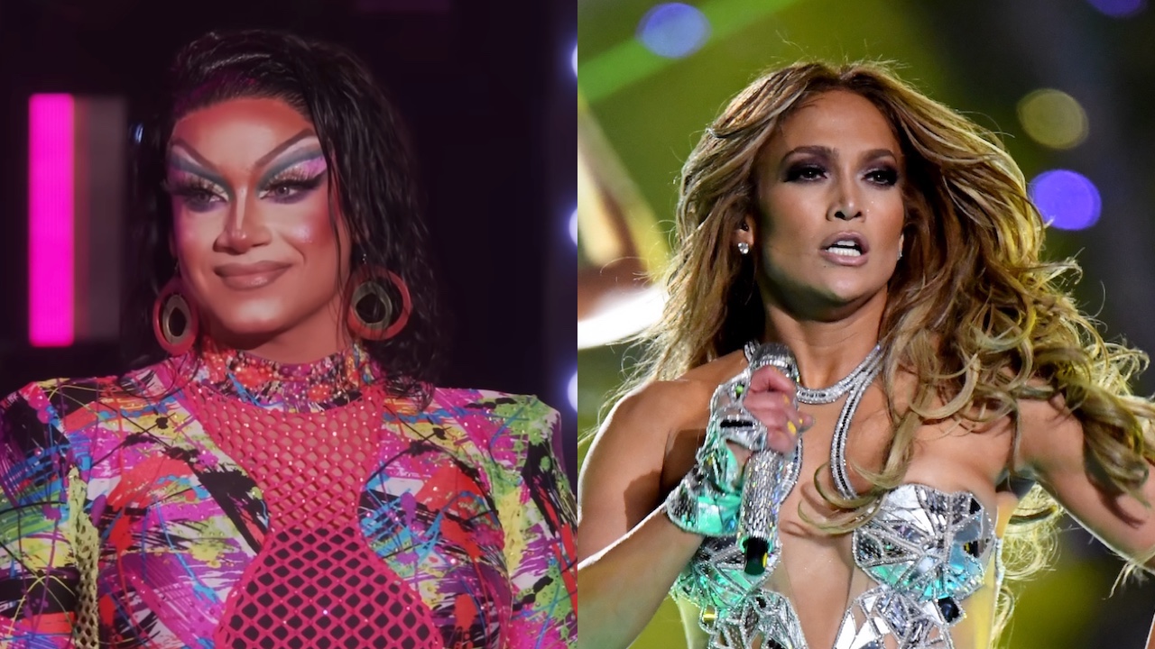 Mia Starr and JLo side by side