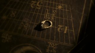 The ring Horcrux that once belonged to the Gaunt family.