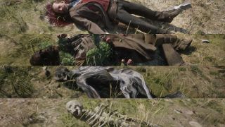 Red Dead Redemption 2 corpse
