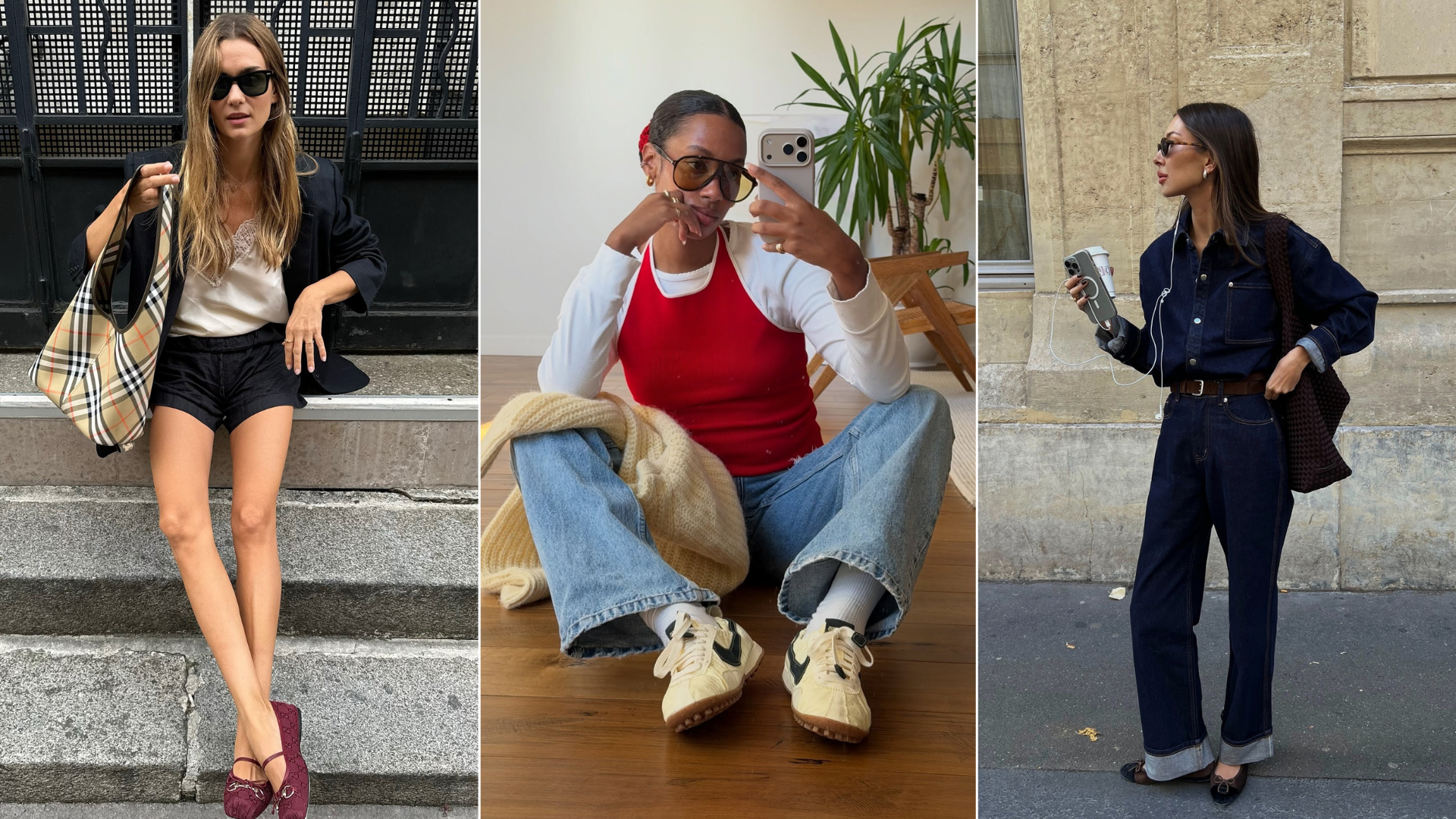 Spring outfits with flat shoes 