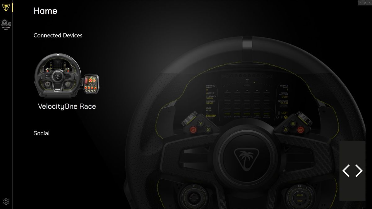 VelocityOne Wheel testing screenshots