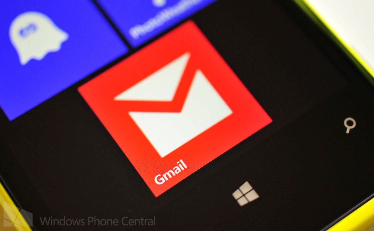 Gmail on Windows Phone