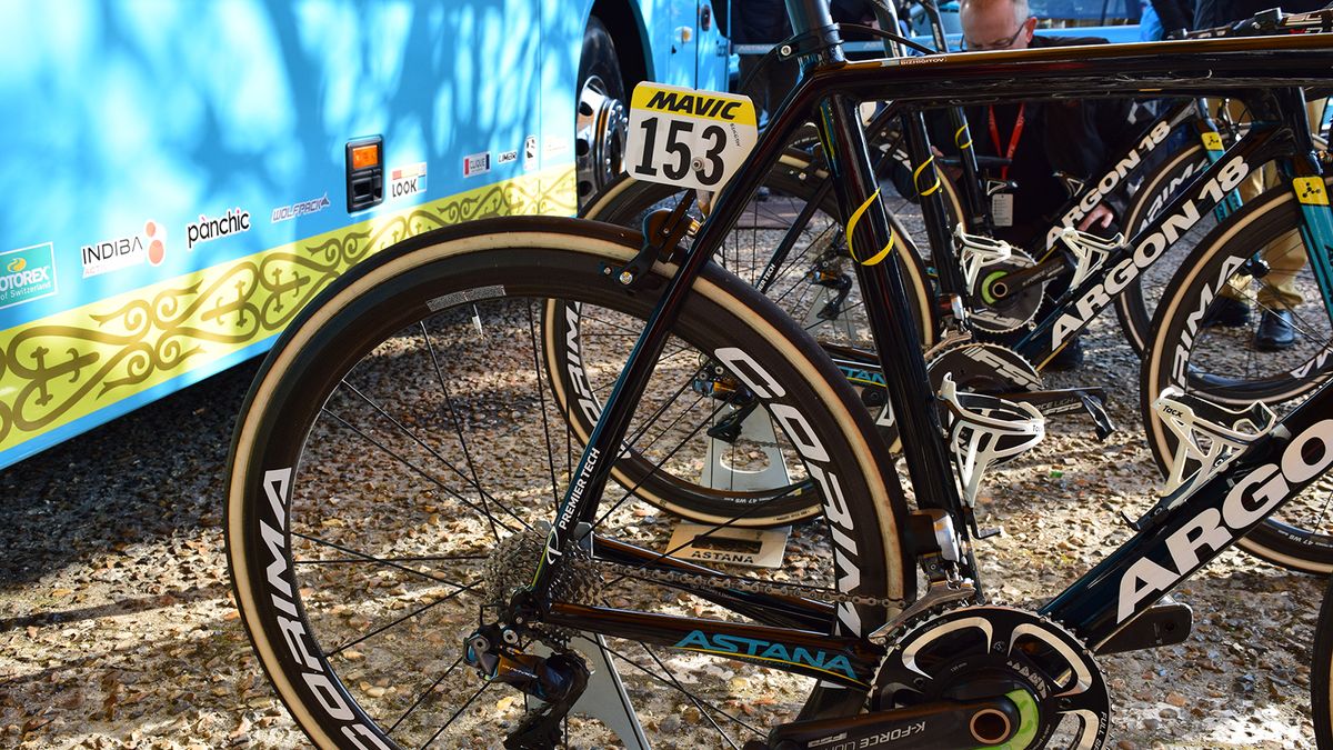 The seat stays were bigger and curved unlike the slim and straight profiled stays on the usual Gallium Pro