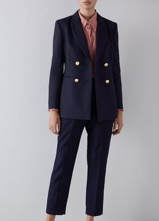 L.K.Bennett Mariner Double Breasted Blazer