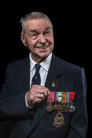 D-Day veteran Eric Carter . Credit: Mark Williamson/Country Life