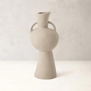A sculptural ceramic vase from Banana Republic