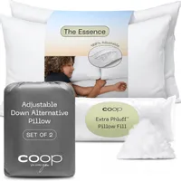 Coop Home Goods 2-Pack Essence Down Alternative Pillows Coop Home Goods 2-Pack Essence Down Alternative Pillows