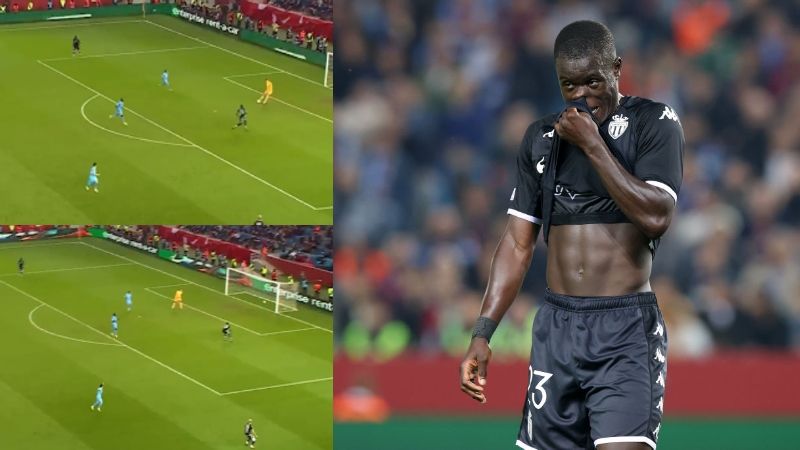 Malang Sarr Monaco Europa League 