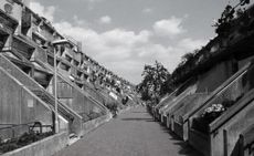 archival shot of the exterior of the Alexandra Road Estate in London, part of the programme at Open House London 2023