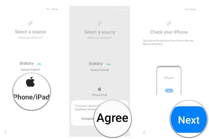 Move WhatsApp iOS to Android