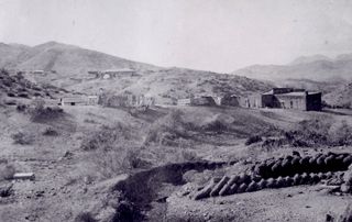 Gold miners and settlers alike began moving through Apache Pass for both its convenience and its constant source of fresh water.