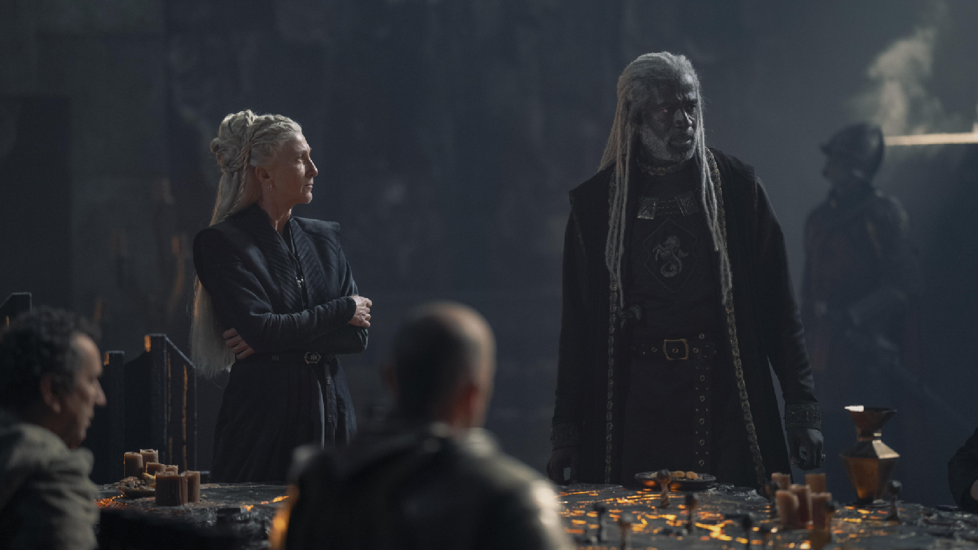 Corlys et Rhaenys dans House of the Dragon saison 2 épisode 4