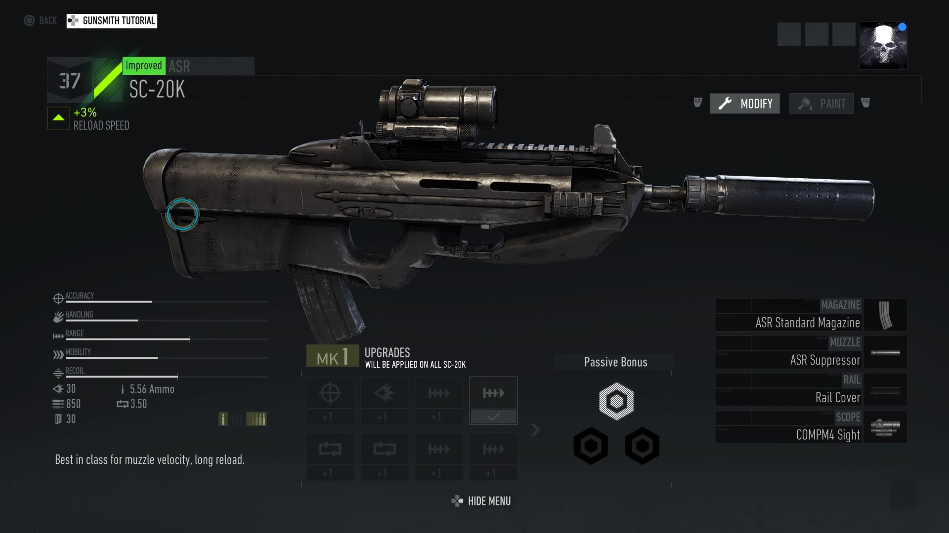 Ghost Recon Breakpoint guns: SC-20K