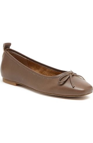 Frankie Square Toe Ballet Flat