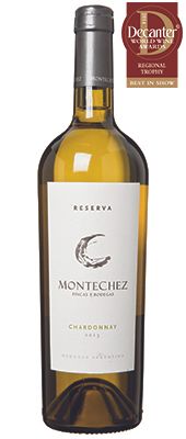 Montechez Reserva Chardonnay Argentina Mendoza 2013