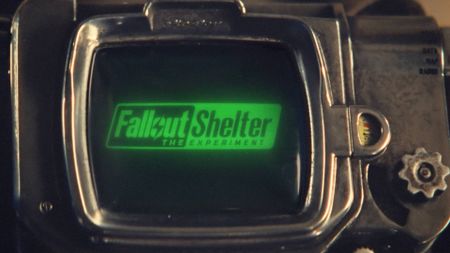 Title screen for Fallout Shelter: The Experiment