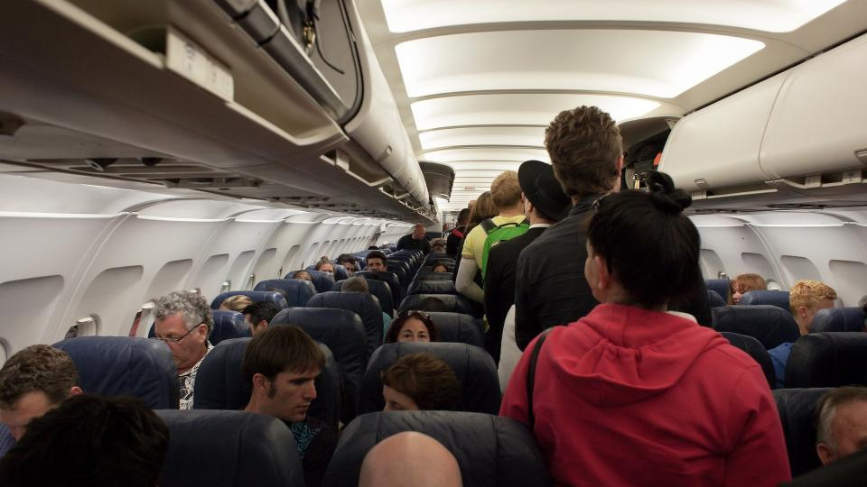 How you board a plane affects your chances of getting ill afterwards