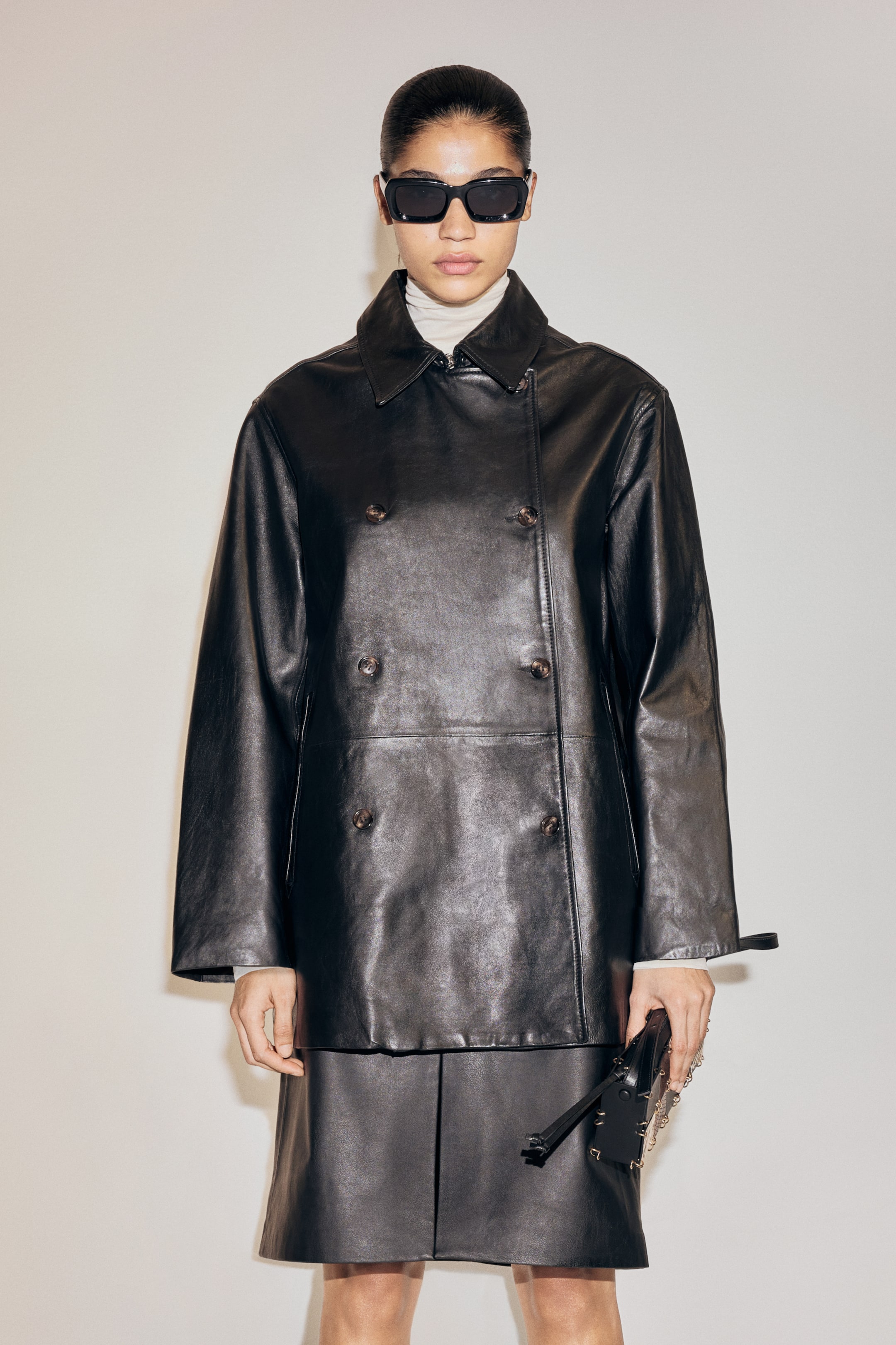 Leather Jacket - Black