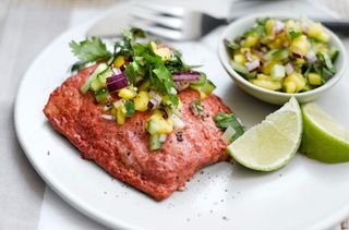 Salmon fillet recipes, Weight Watchers tandoori salmon