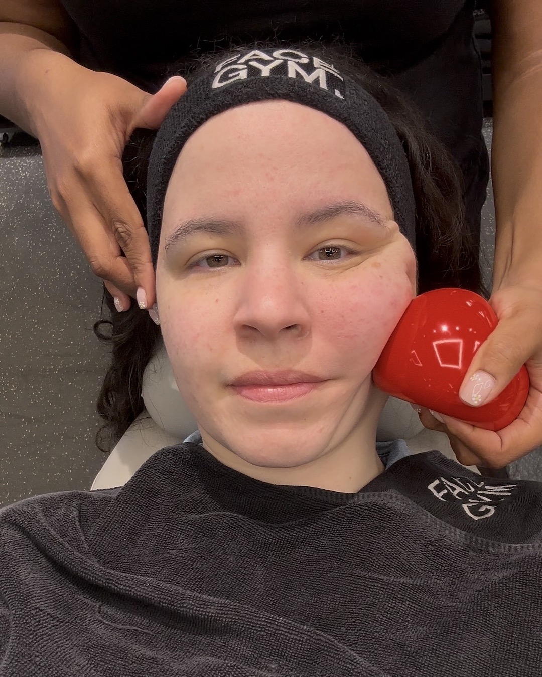Mica Ricketts at FaceGym workout
