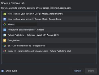 How To Share Screen Google Meet Web 3