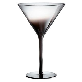 cocktail glass as chic monochrome martini glass