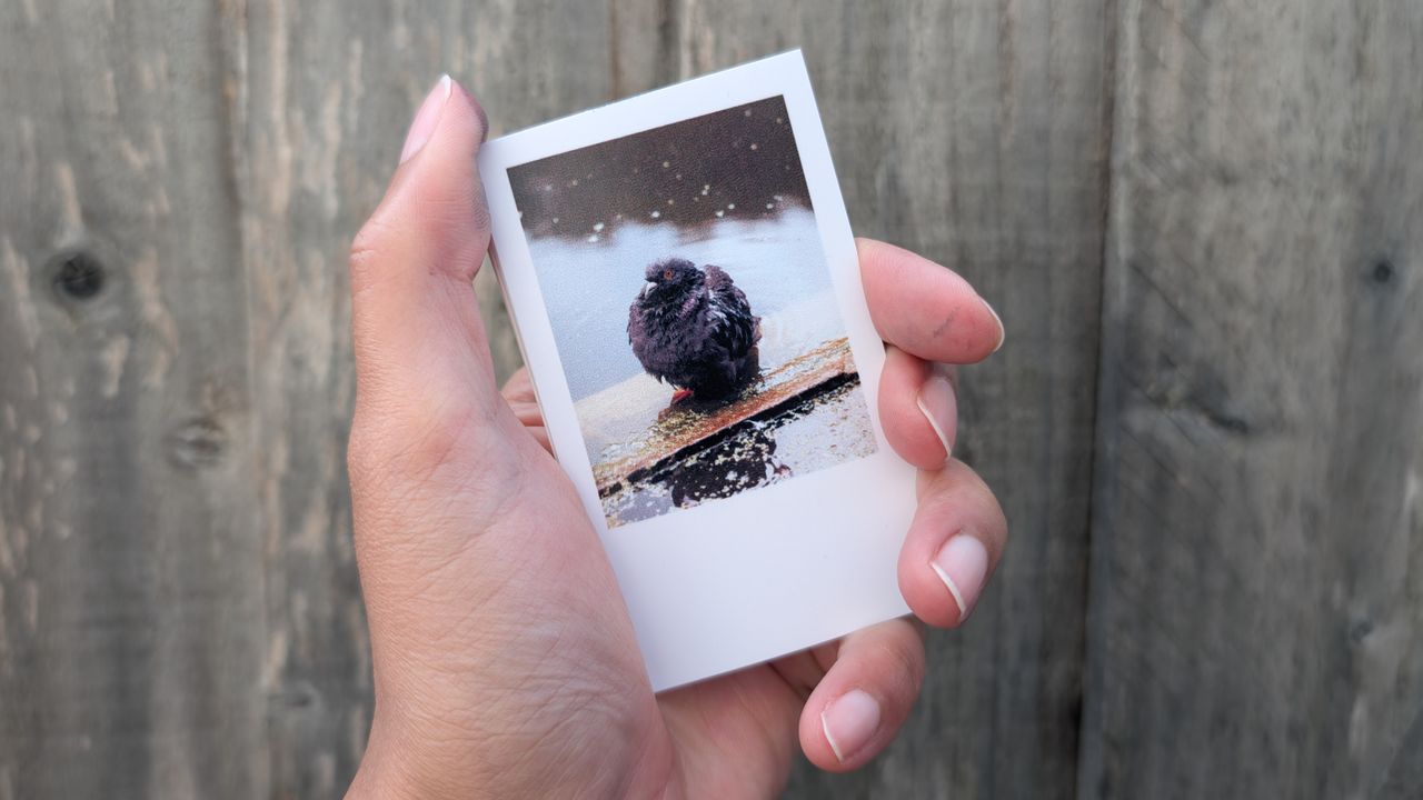 Prints created using the Inkwon Tag portable printer