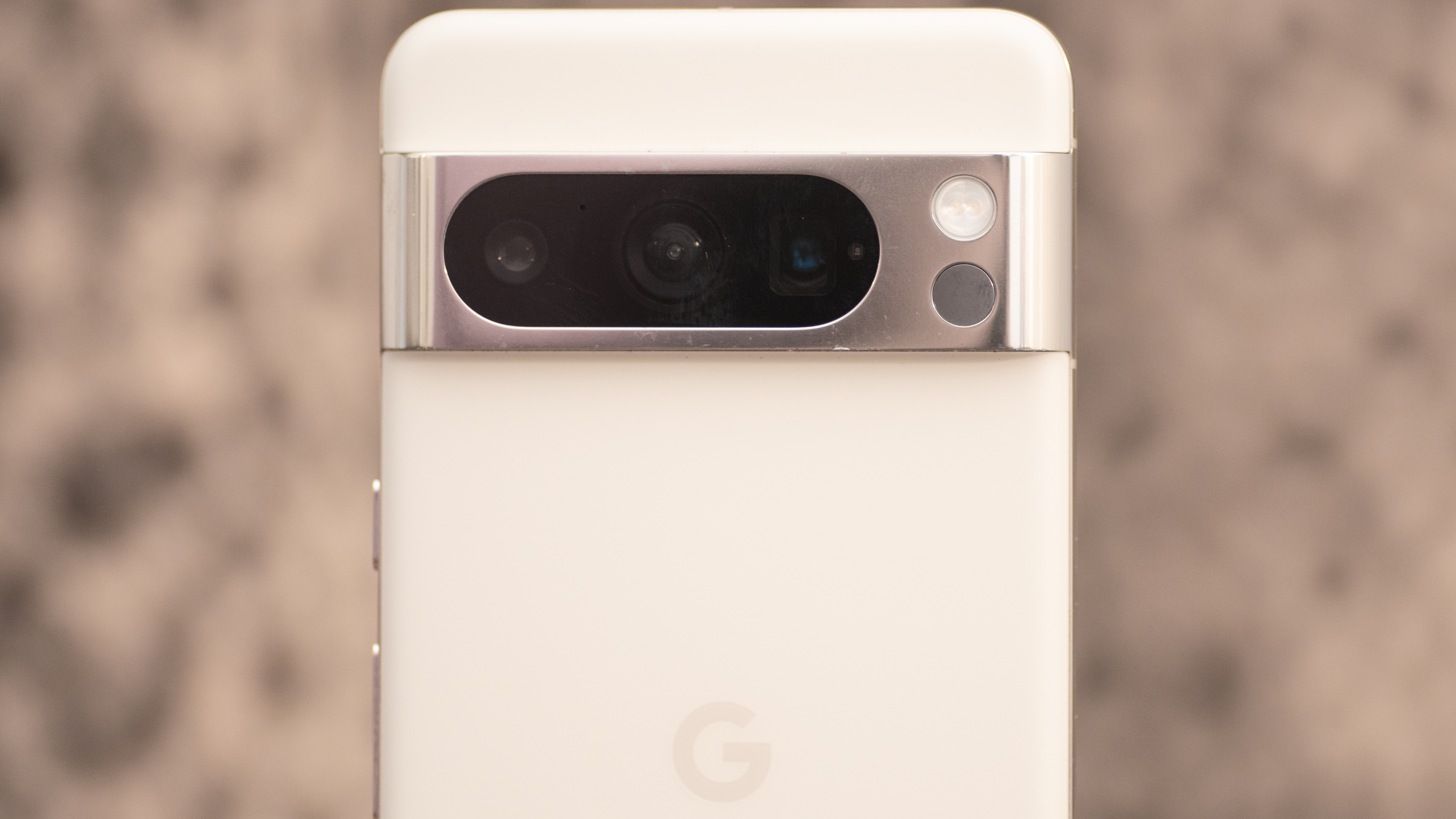 Google Pixel 8 Pro camera bar from rear
