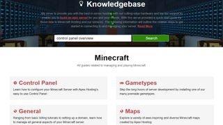 Apex Hosting Knowledge Base
