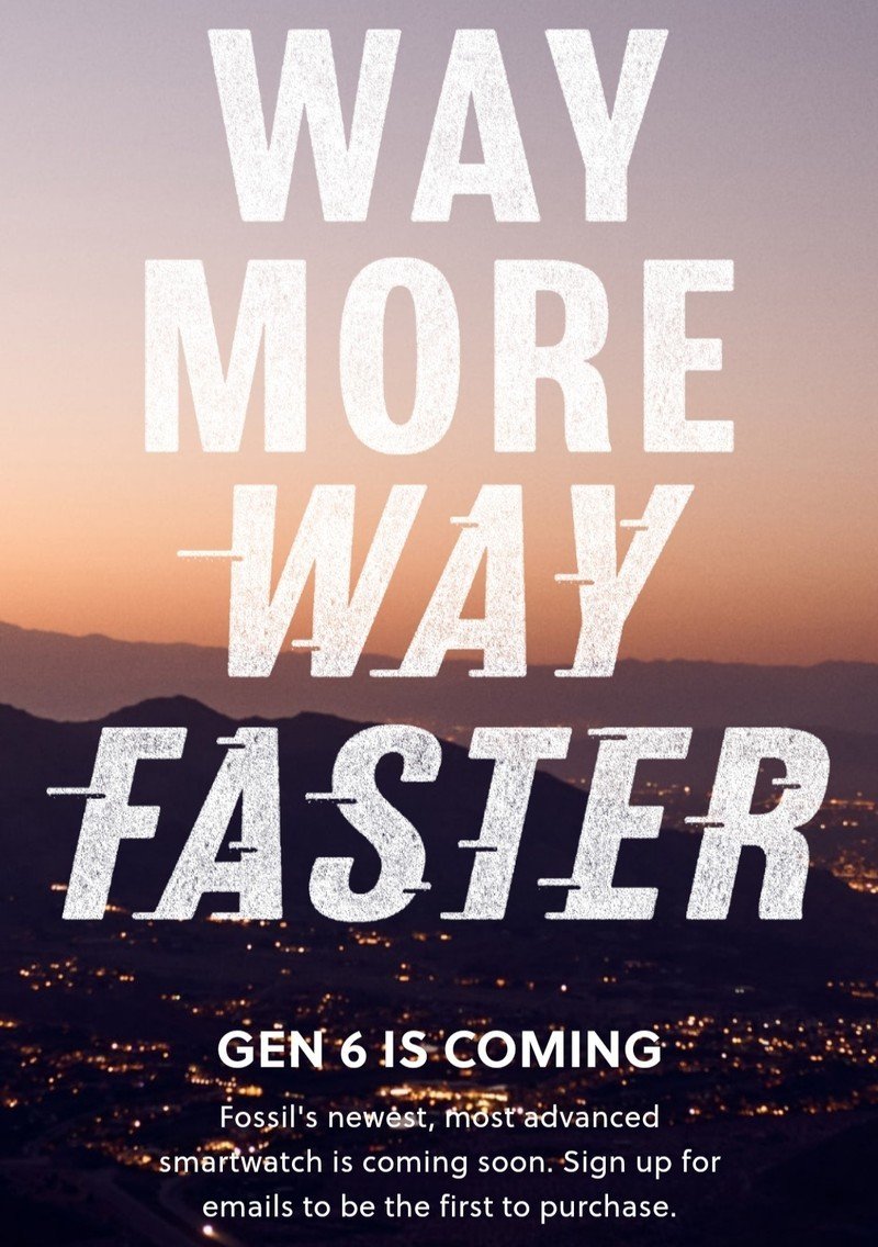 Fossil Gen 6 Teaser