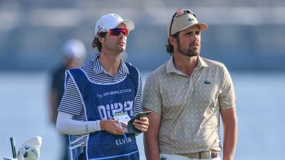 David Morago and Nacho Elvira at the Dubai Invitational