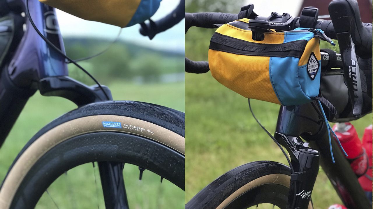 Ted King's Cannondale Topstone Lefty gravel bike
