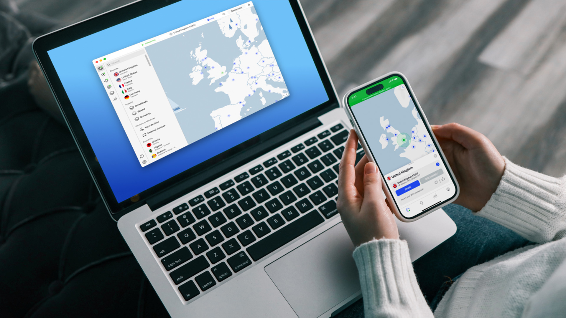 NordVPN app