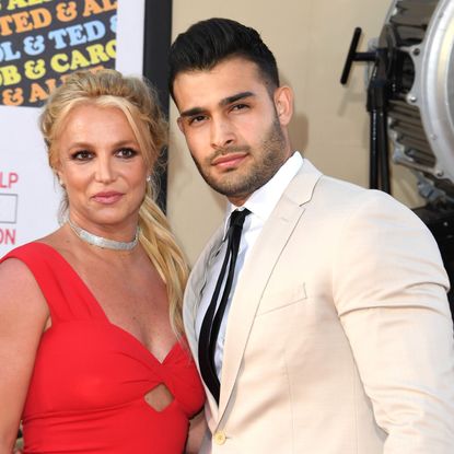 Britney Spears Received an Adorable Doberman Puppy from Sam Asghari
