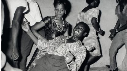 New York art exhibitions Malick Sidibé. Regardez-moi! (Look at Me!). 1962. Gelatin silver print, printed 2003. The Museum of Modern Art, New York. Gift of Jean Pigozzi. (Image credit: © 2025 Malick Sidibé. Courtesy of the artist and Jack Shainman Gallery, New York.)