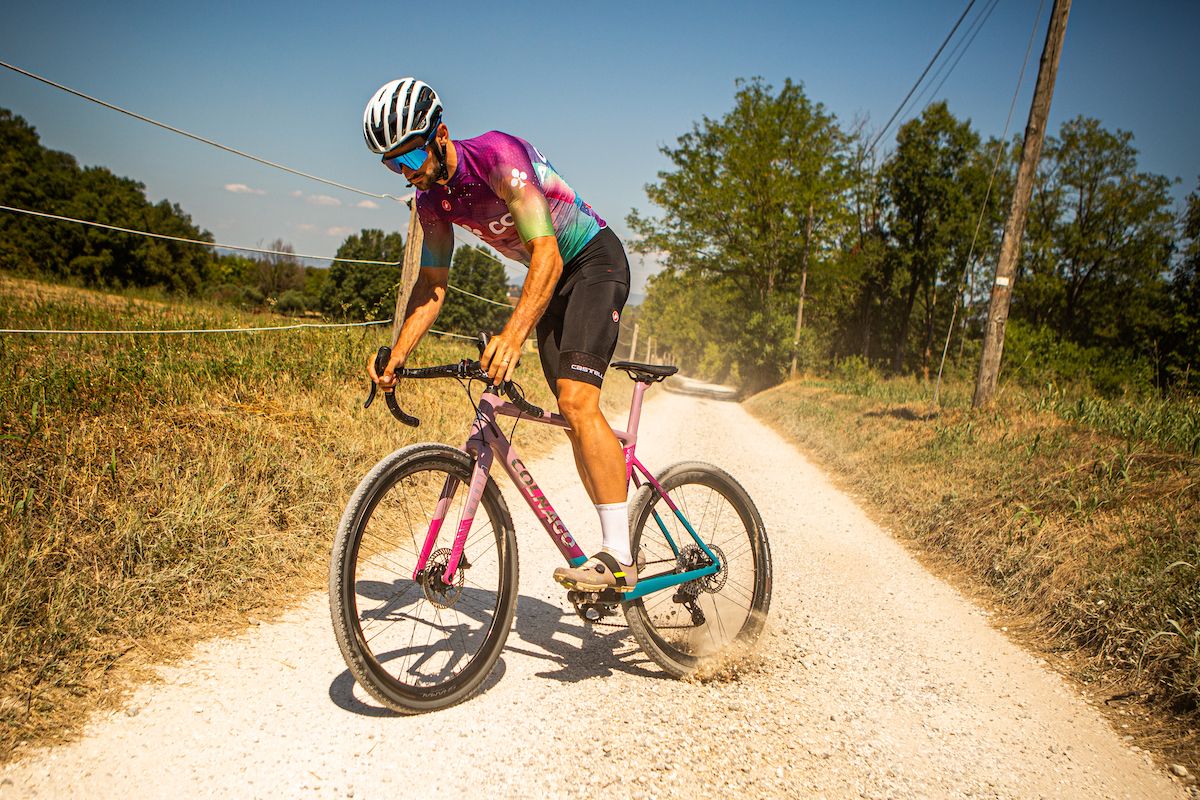 Nathan Haas&#039; Colnago G3-X Purple Rain