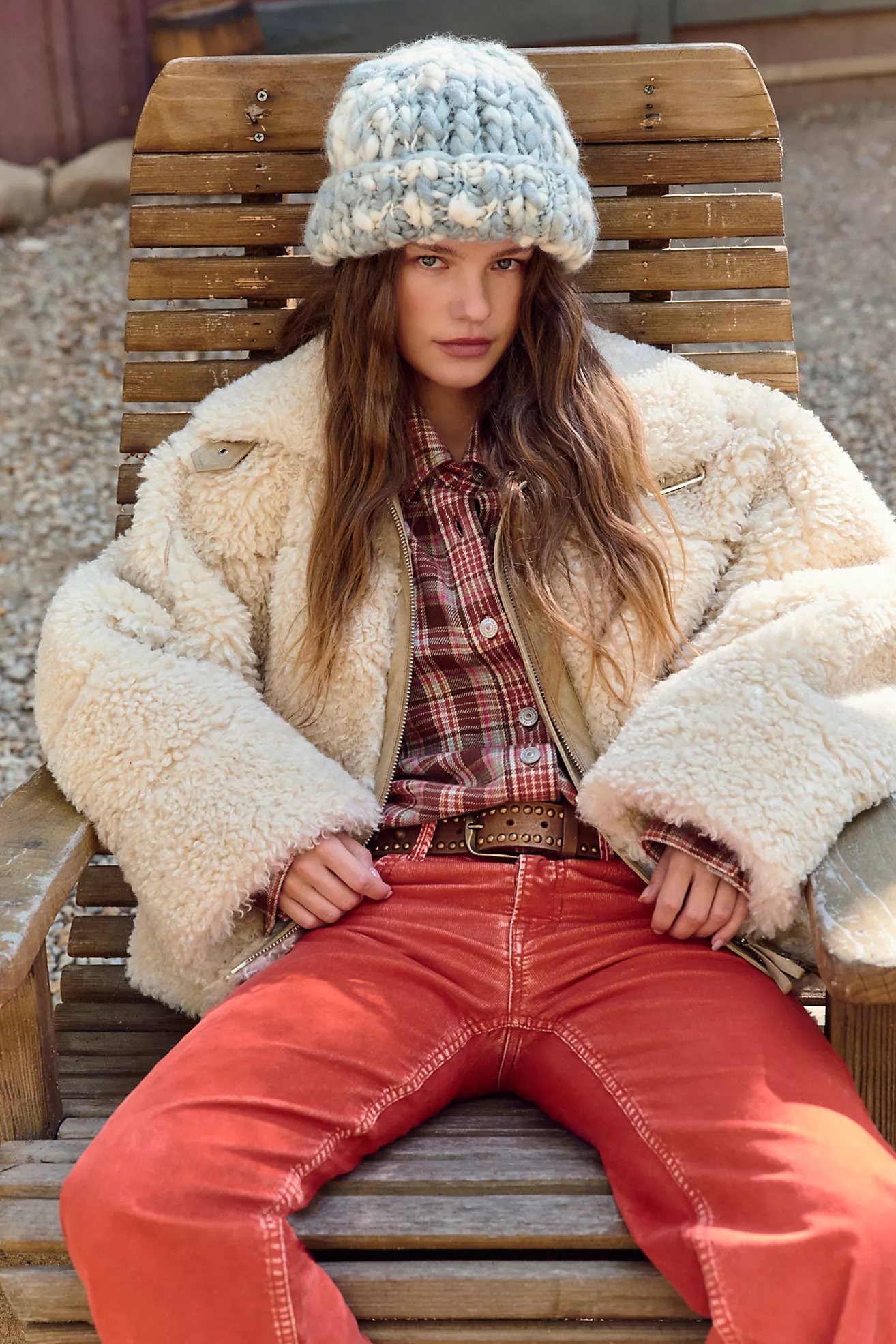 Jolie Oversized Teddy Jacket